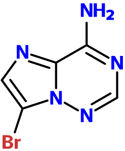 (image for) MC080189 7-Bromoimidazo[2,1-f][1,2,4]triazin-4-amine